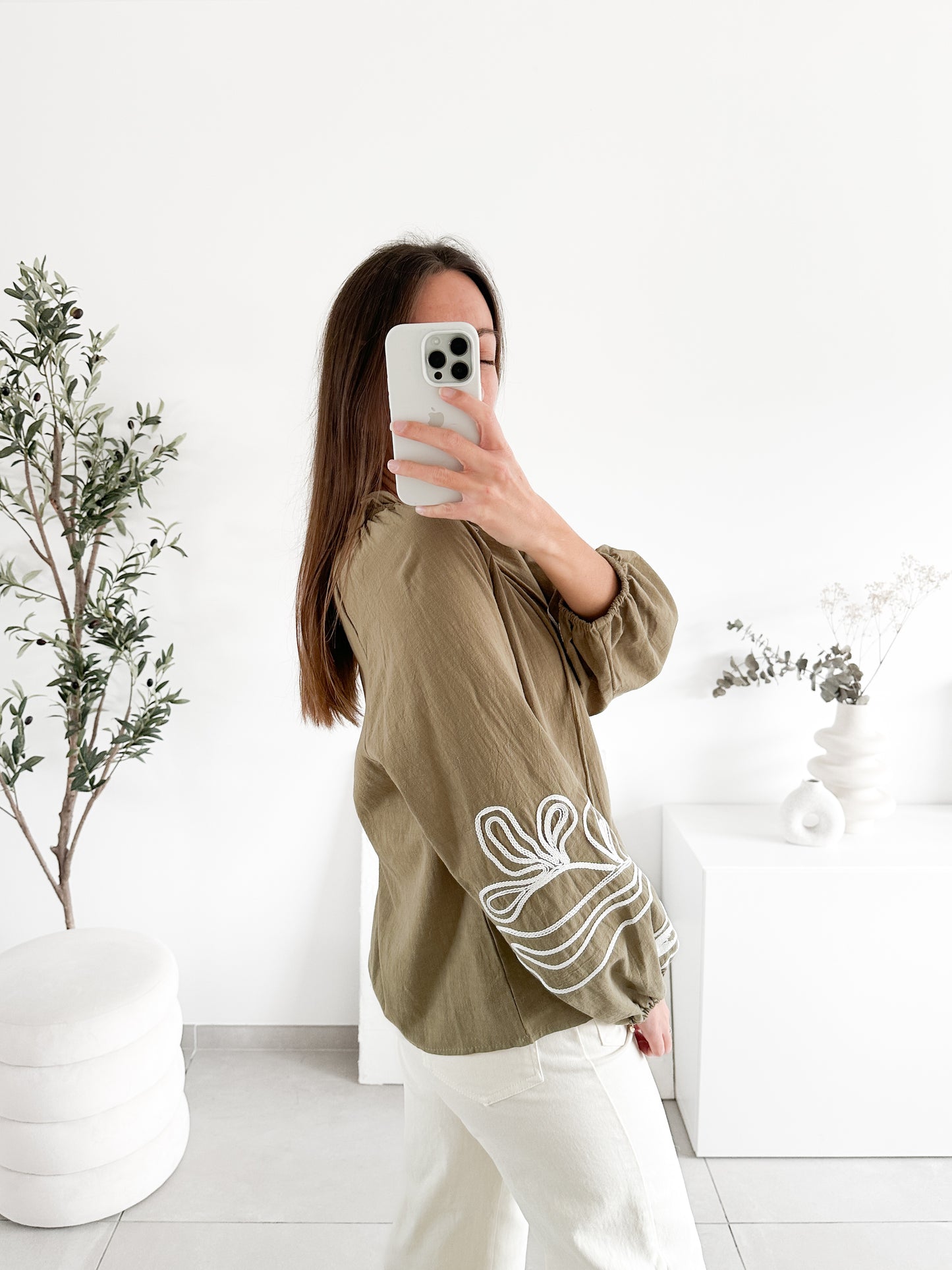 Blouse Maé kaki