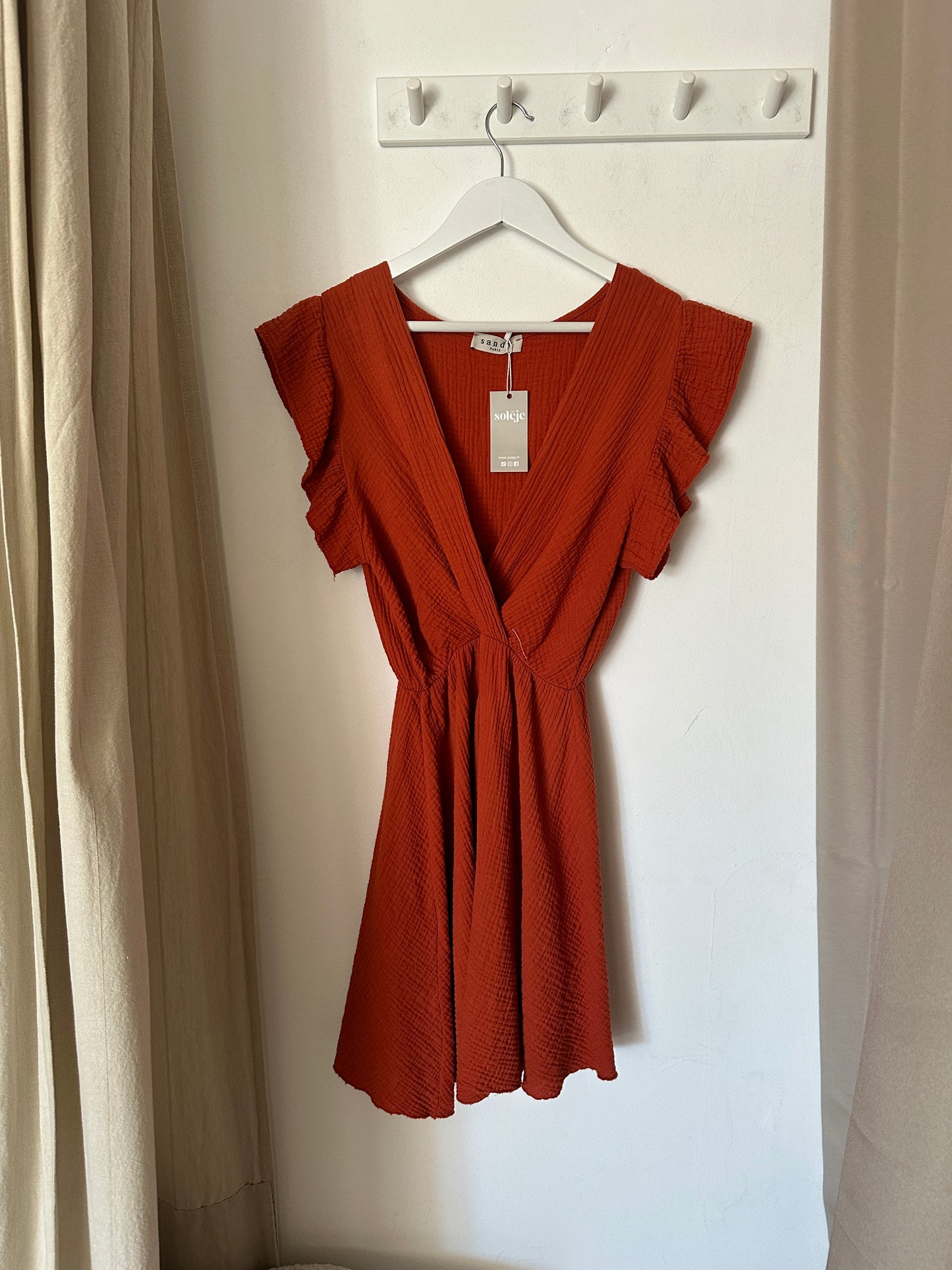 Robe gaze de coton