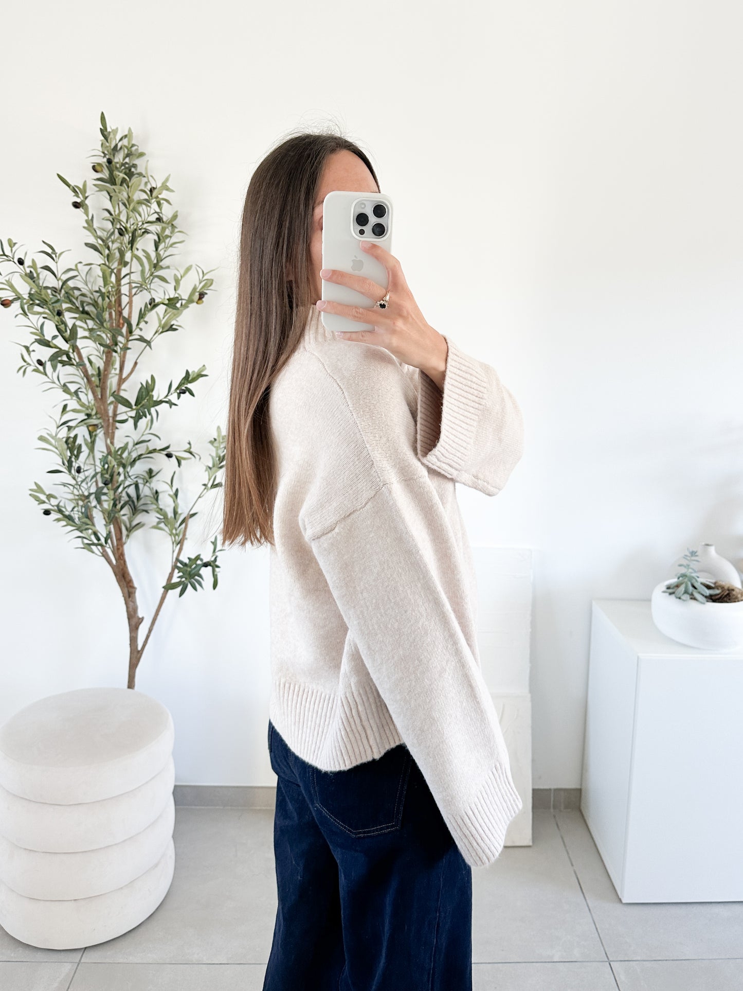 Pull Charlotte beige