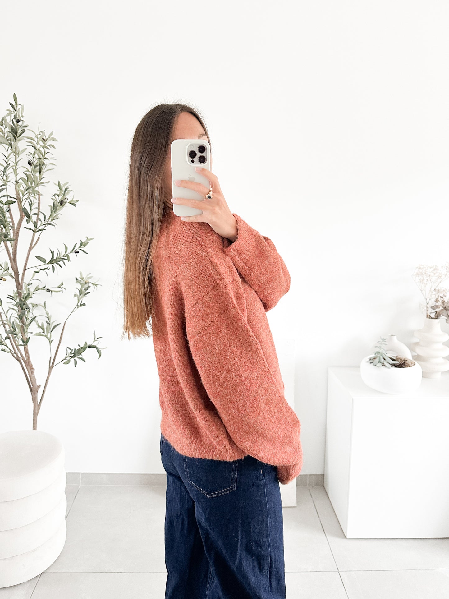 Gilet Yelda citrouille