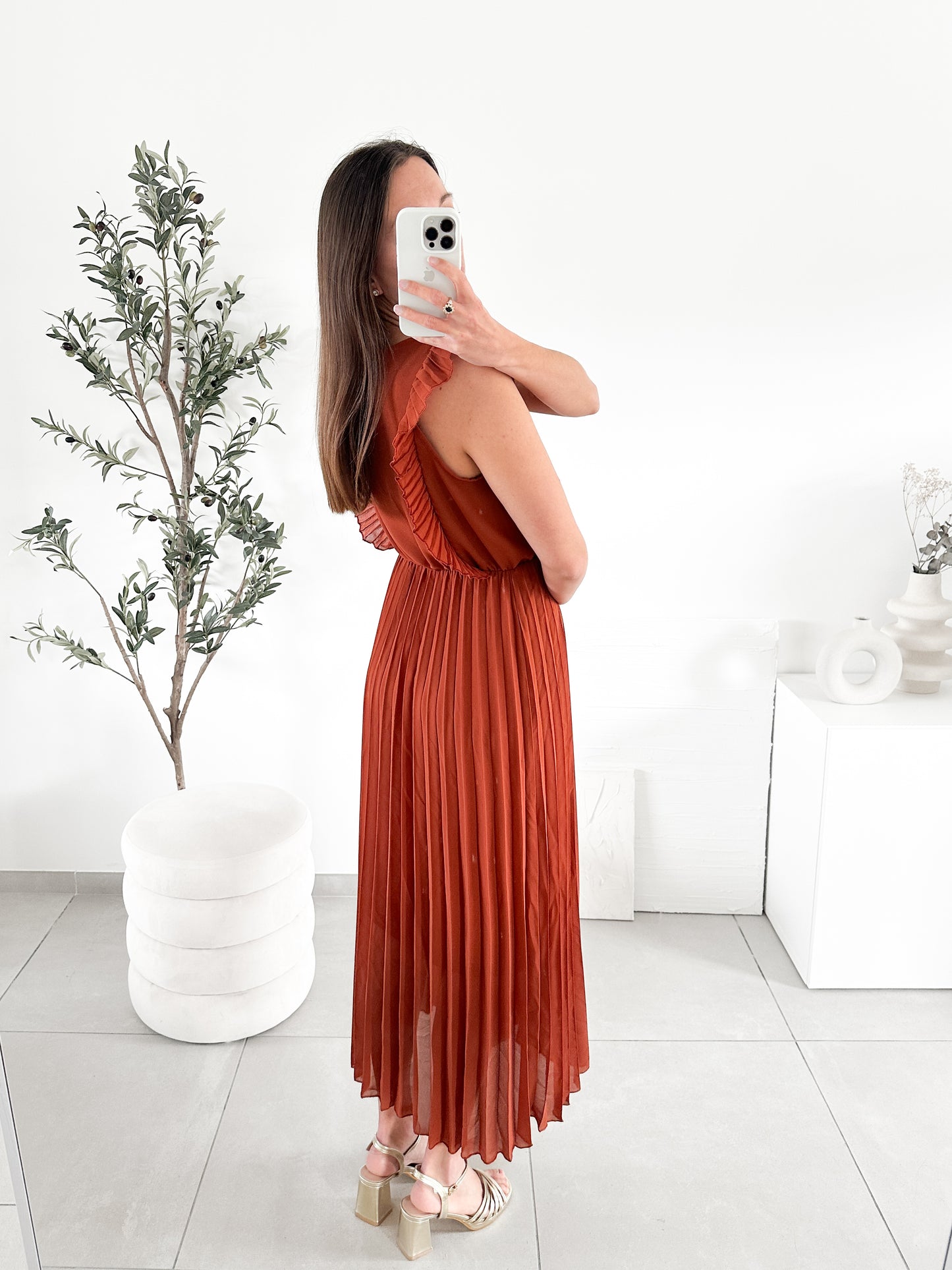 Robe Esmée rouille