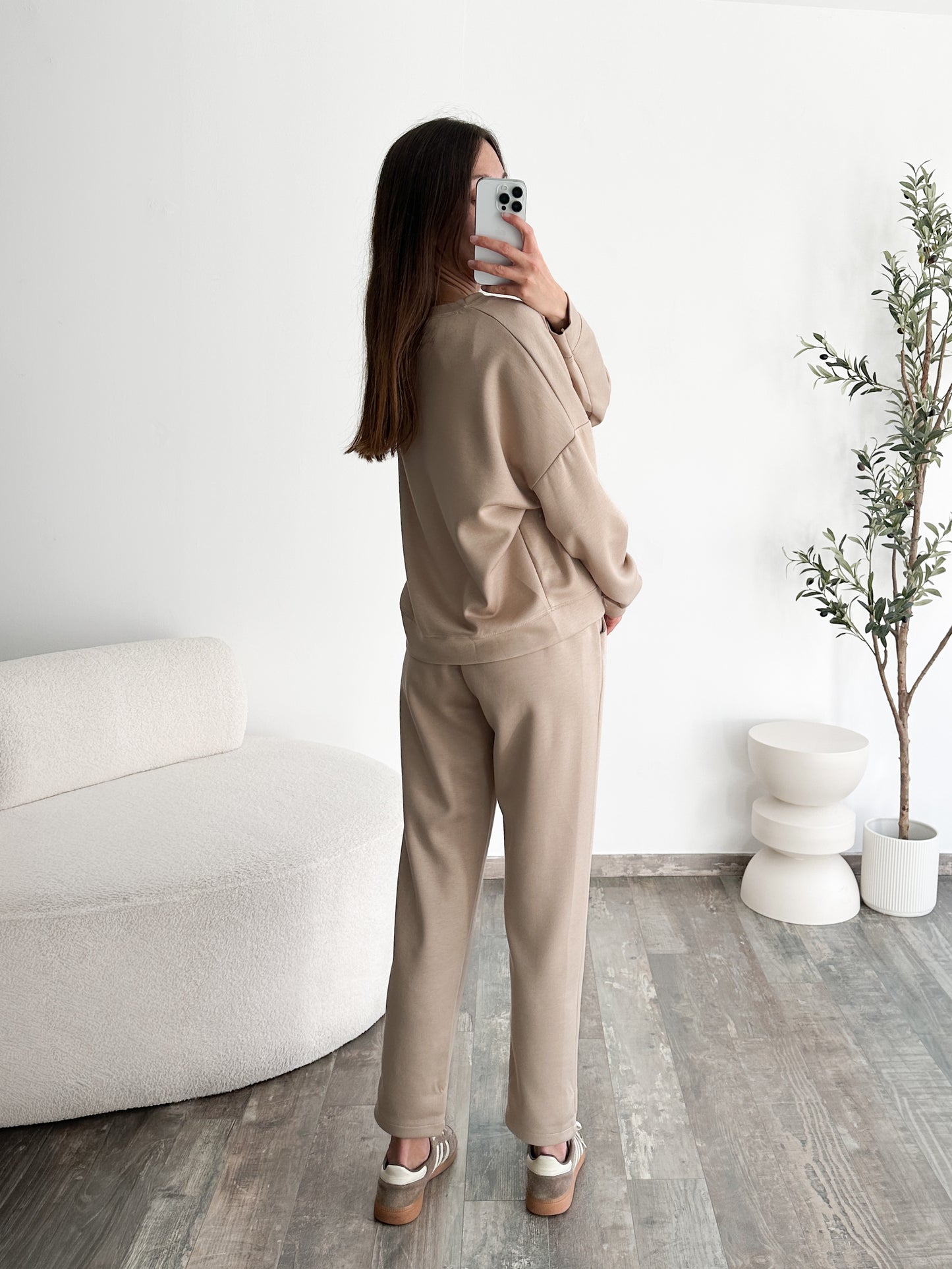 Ensemble jogging camel