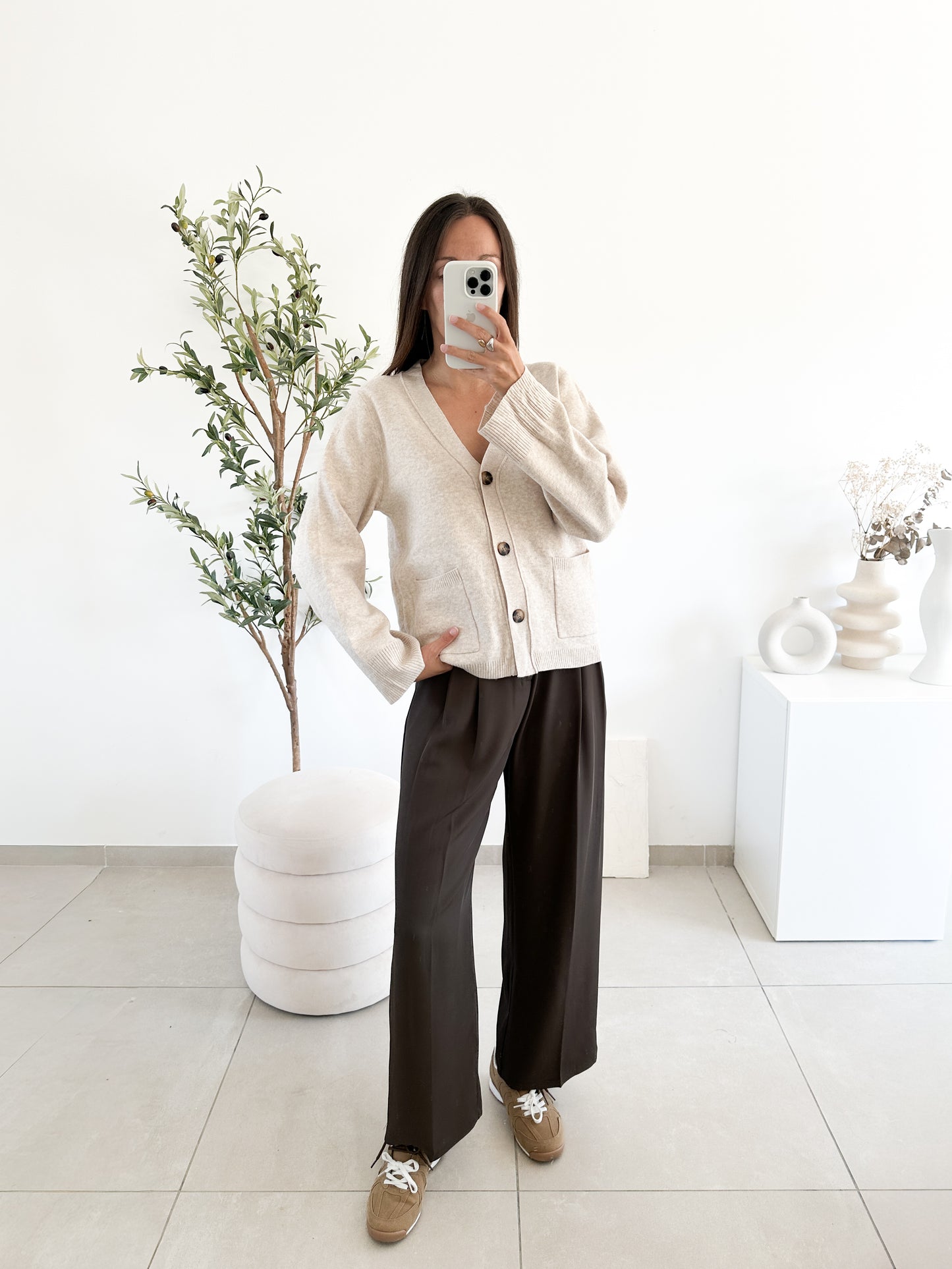 Gilet Thaïs beige