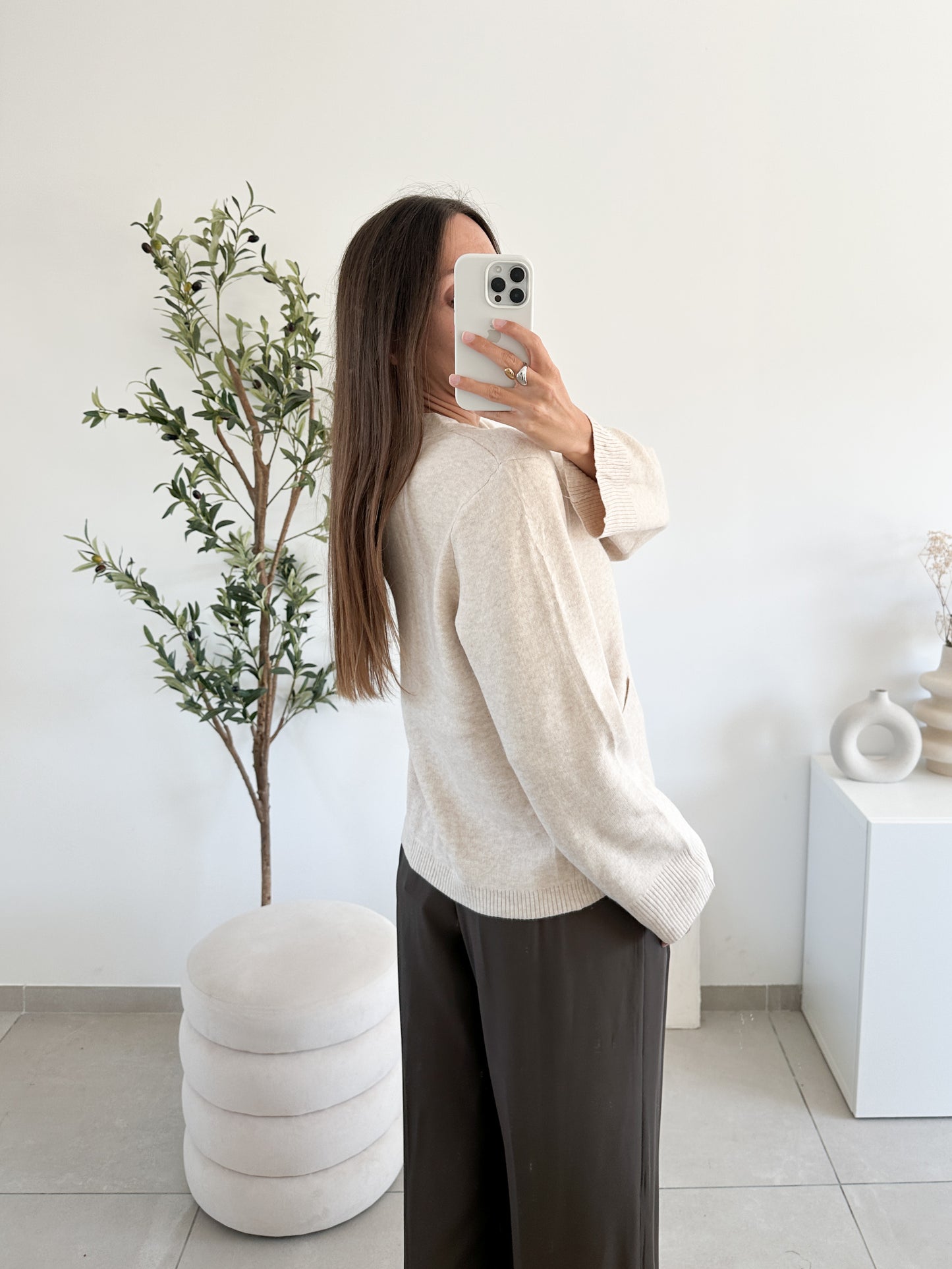 Gilet Thaïs beige