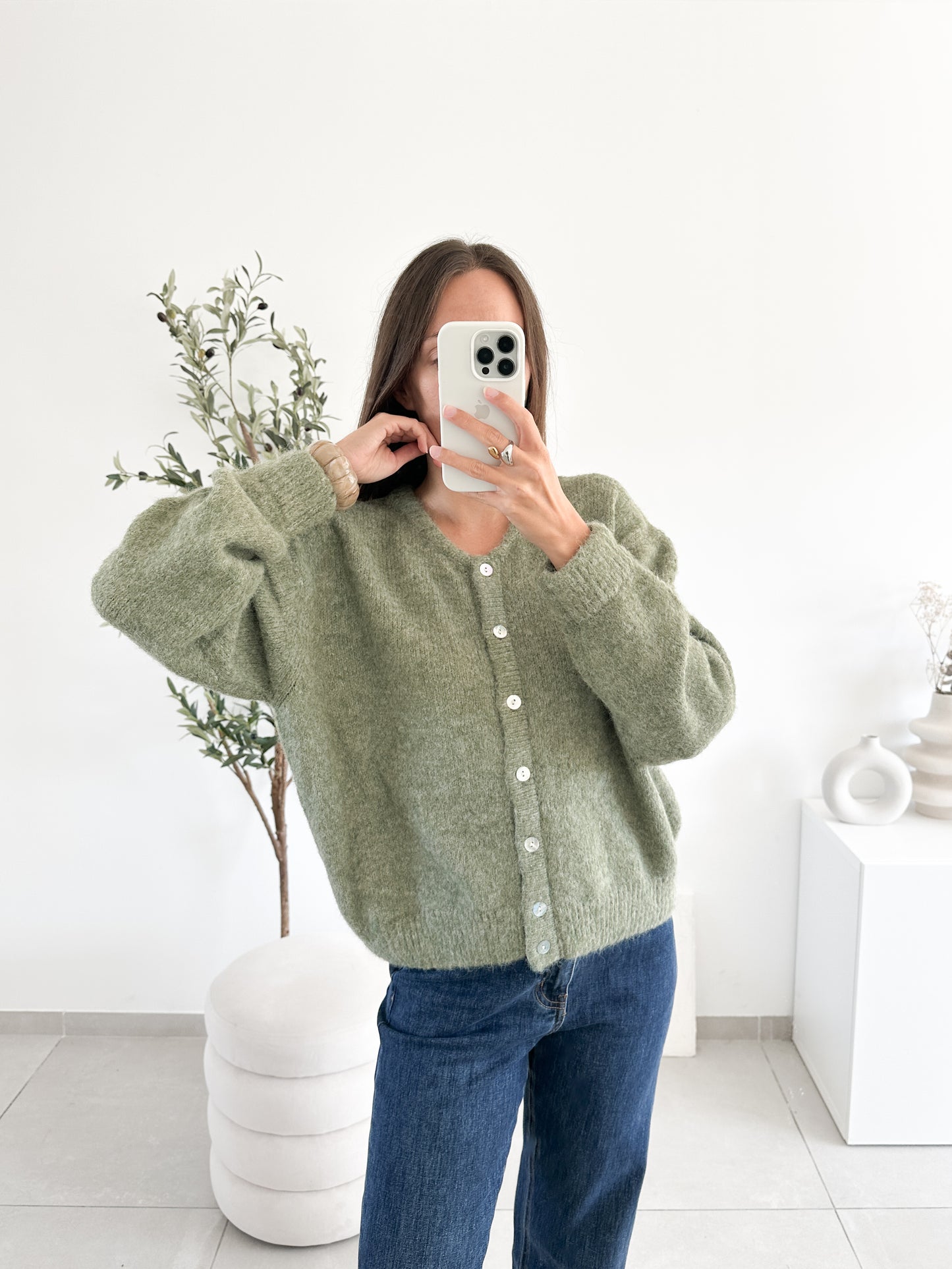 Gilet Yelda vert