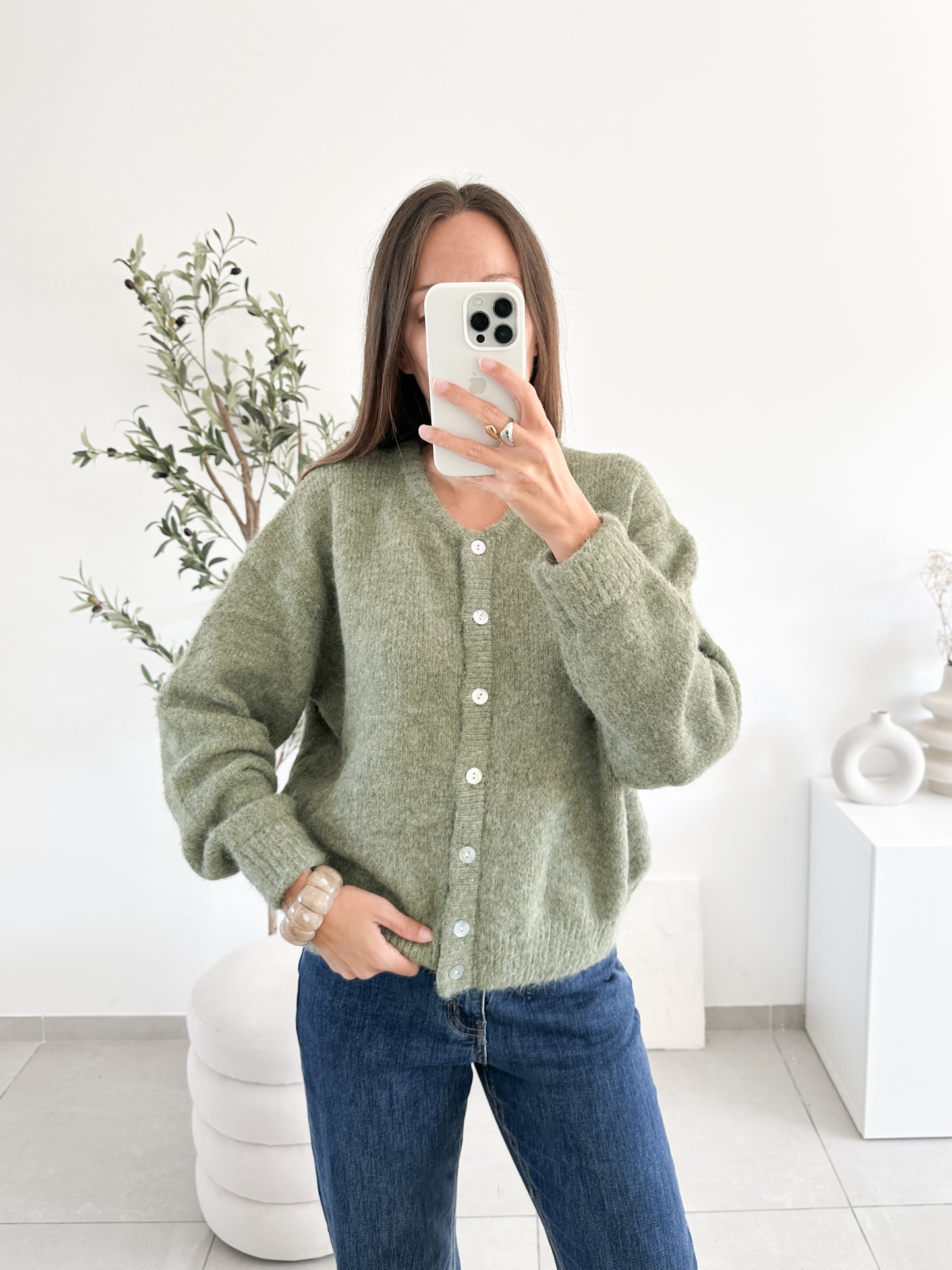 Gilet Yelda vert