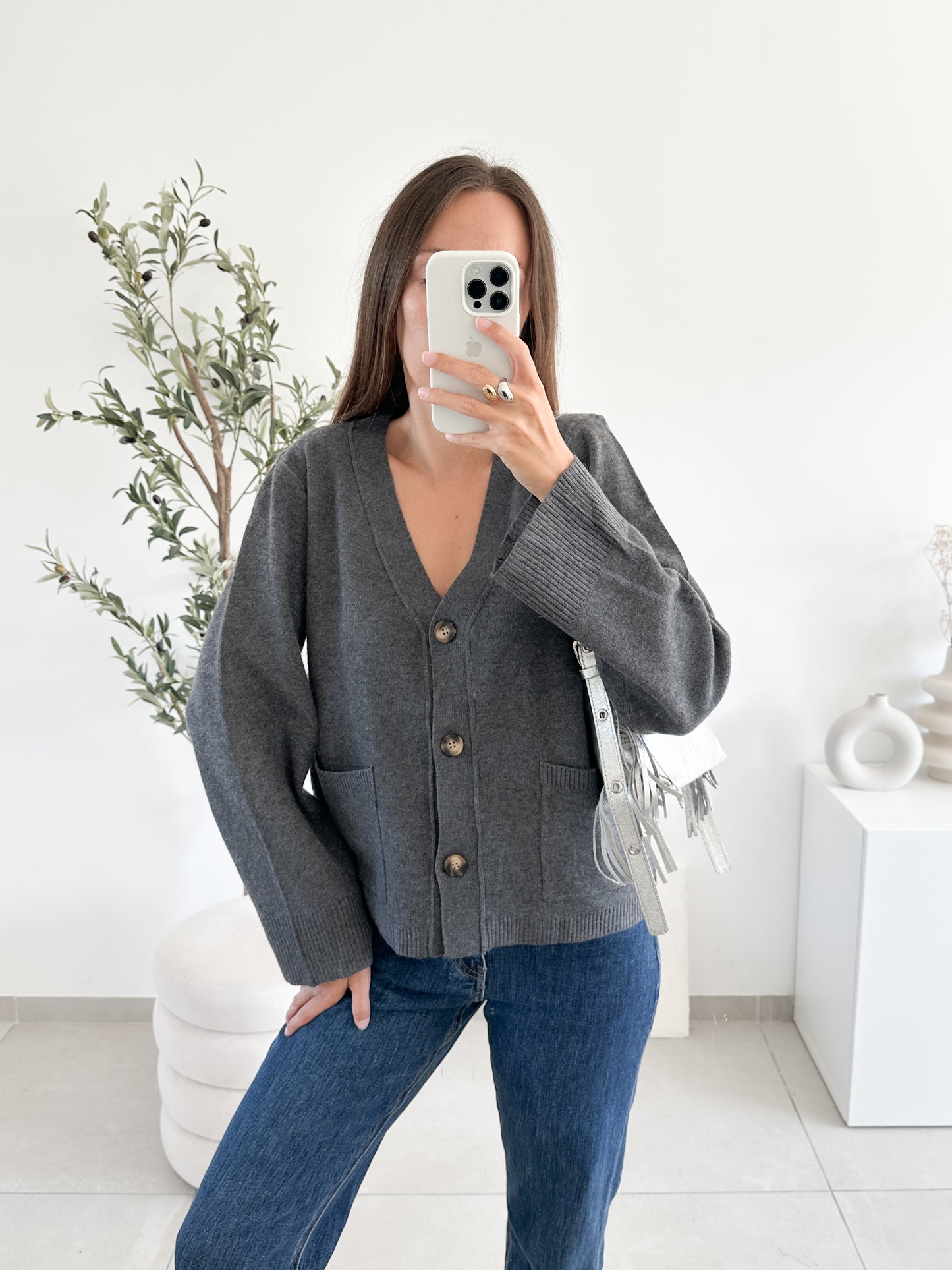 Gilet Thaïs Gris