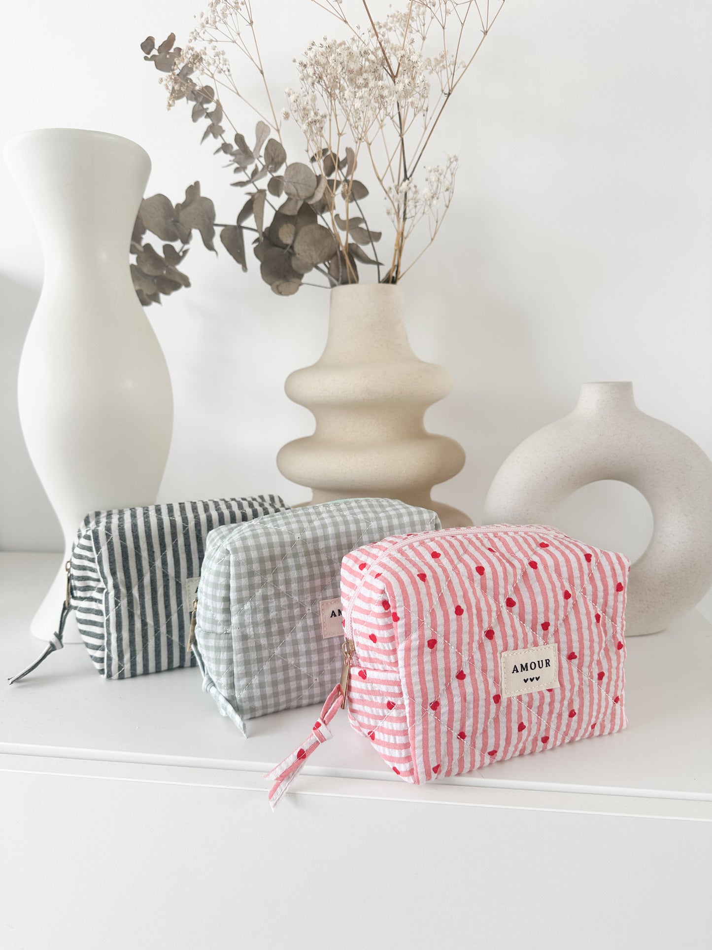Pochette tissus (couleur au choix)