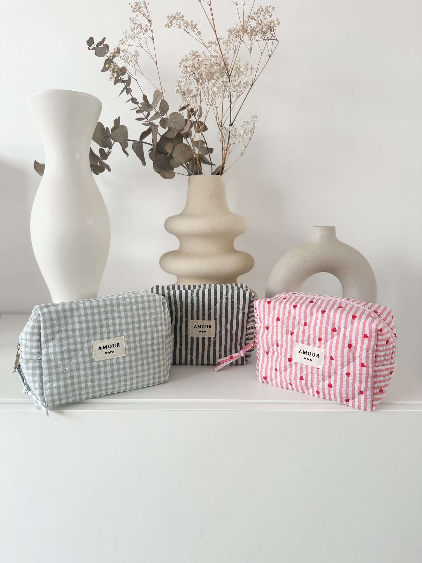 Pochette tissus (couleur au choix)