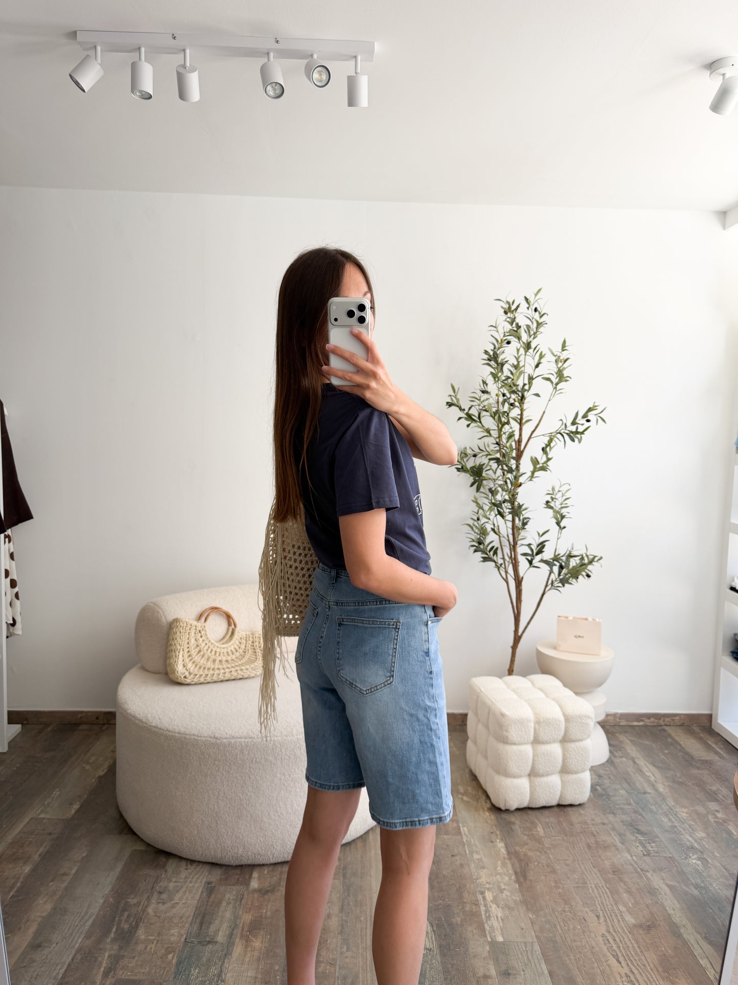Short bermuda jean