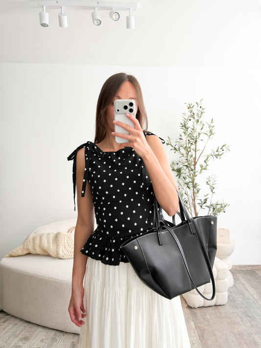 Top Mila noir