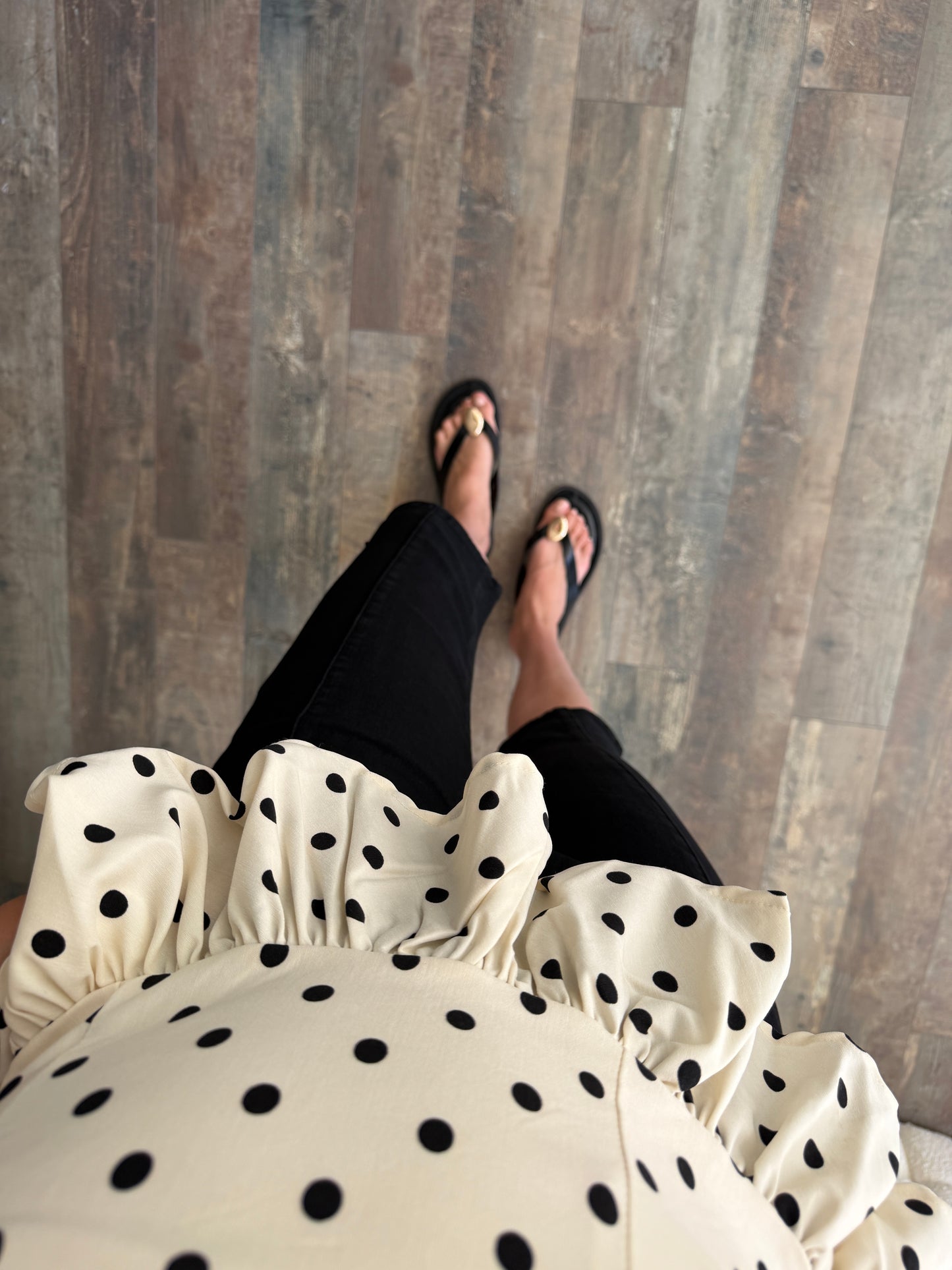 Capri pant noir