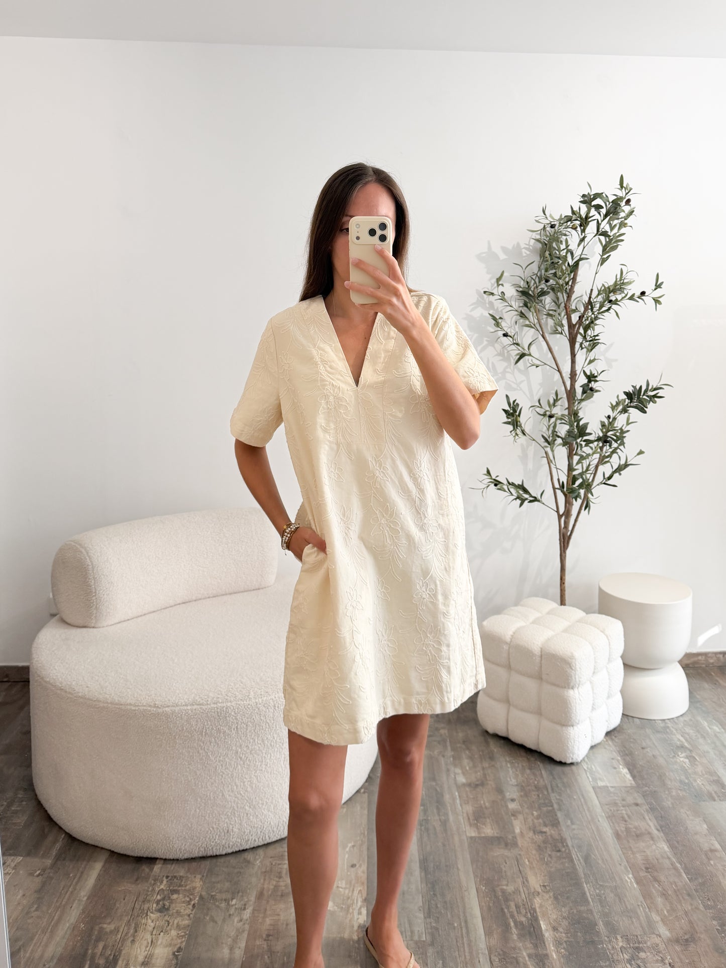 Robe brodée Irina
