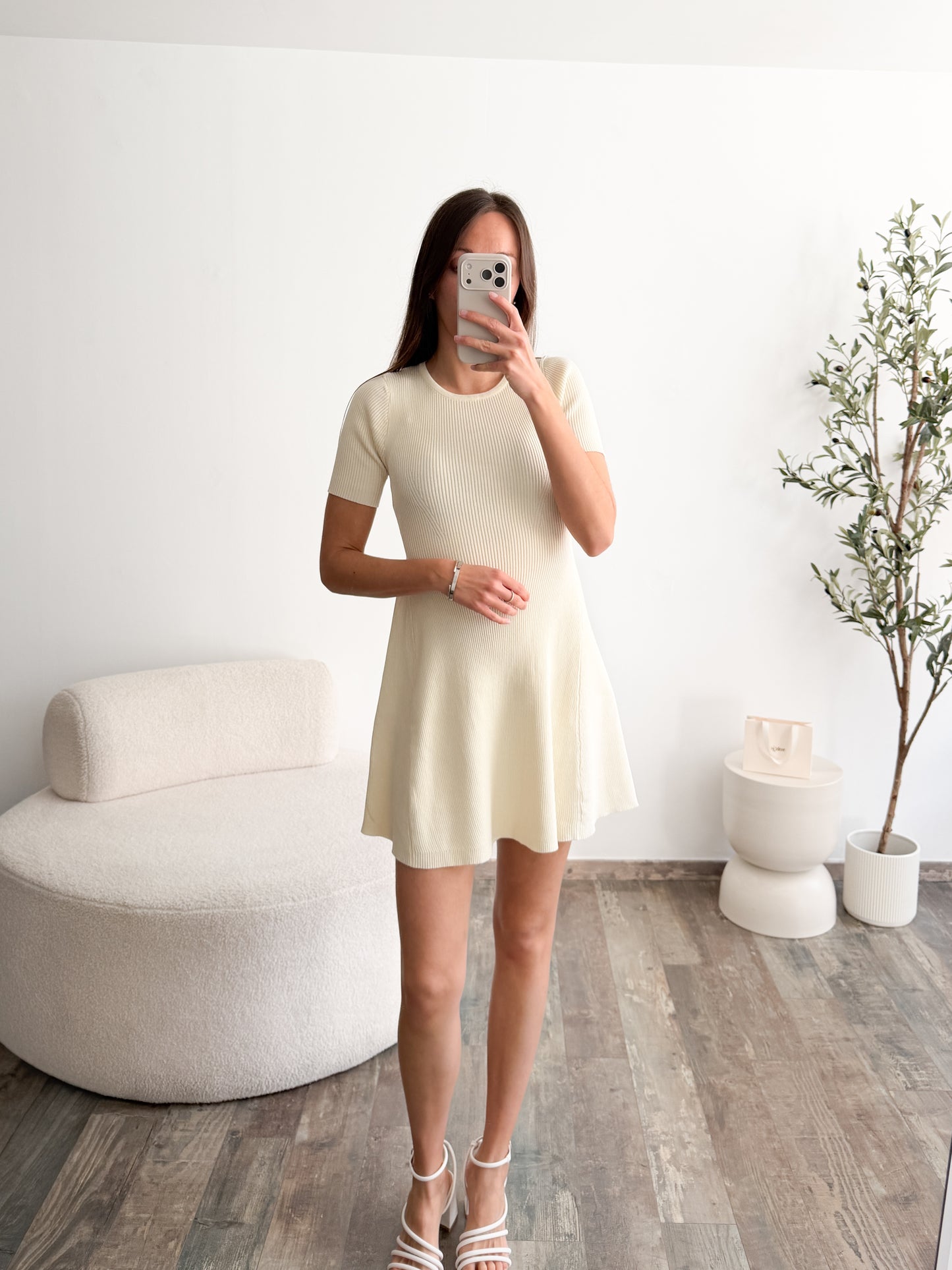 Robe beige