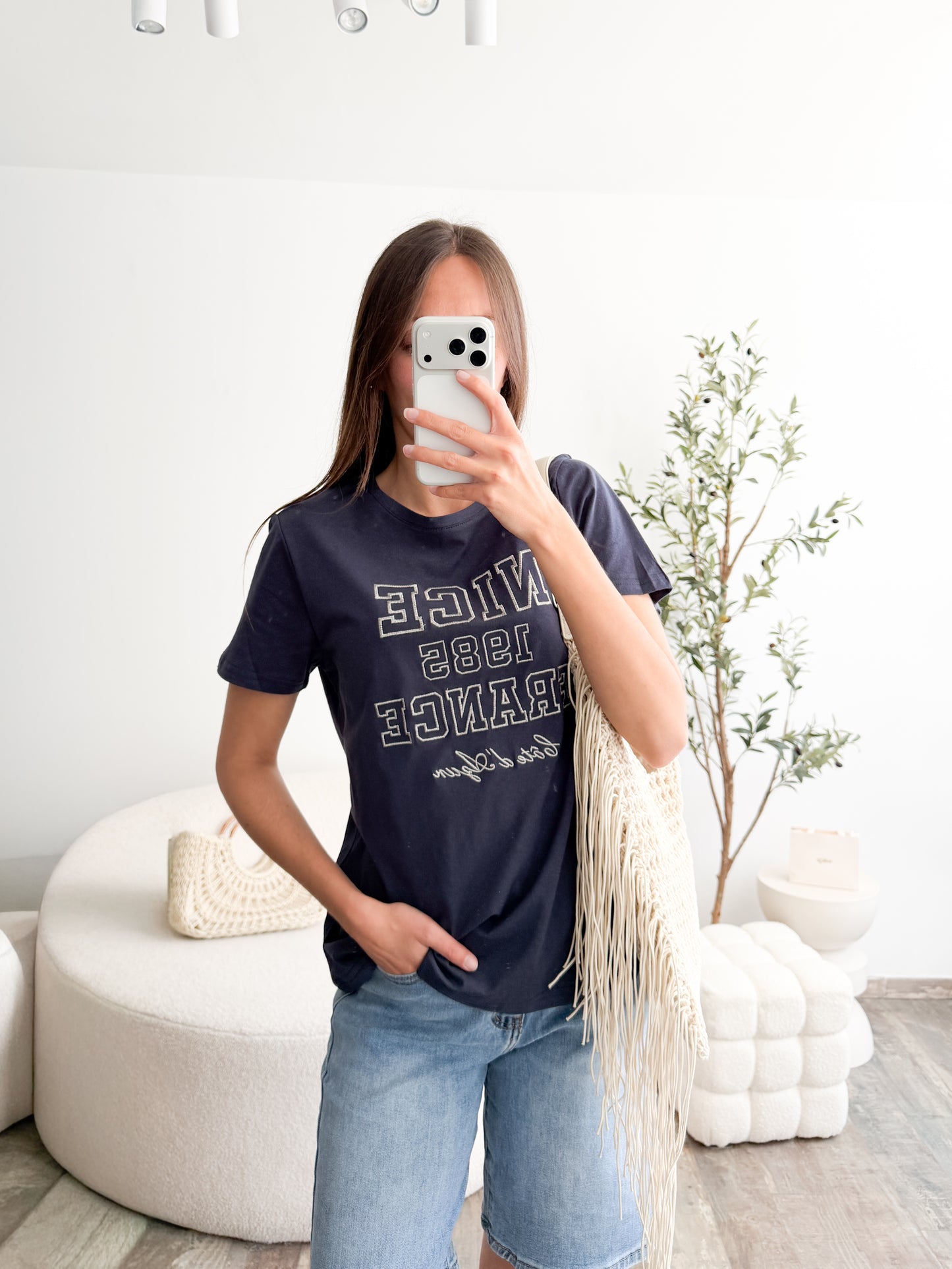 T-shirt Nice marine