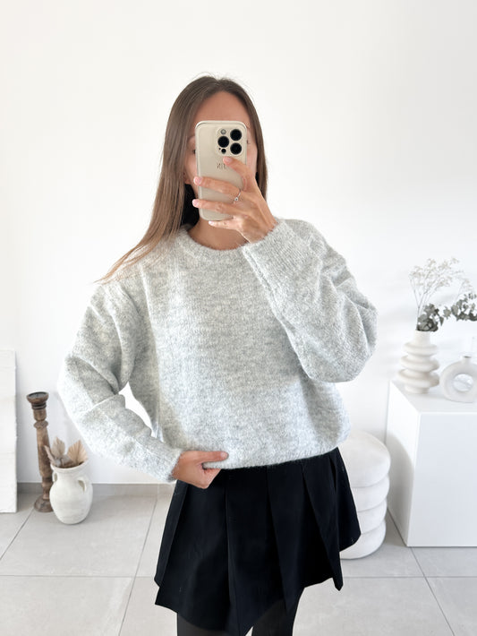 Pull Yelda gris