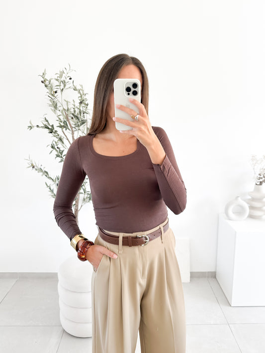T-shirt manche longue (couleur au choix)