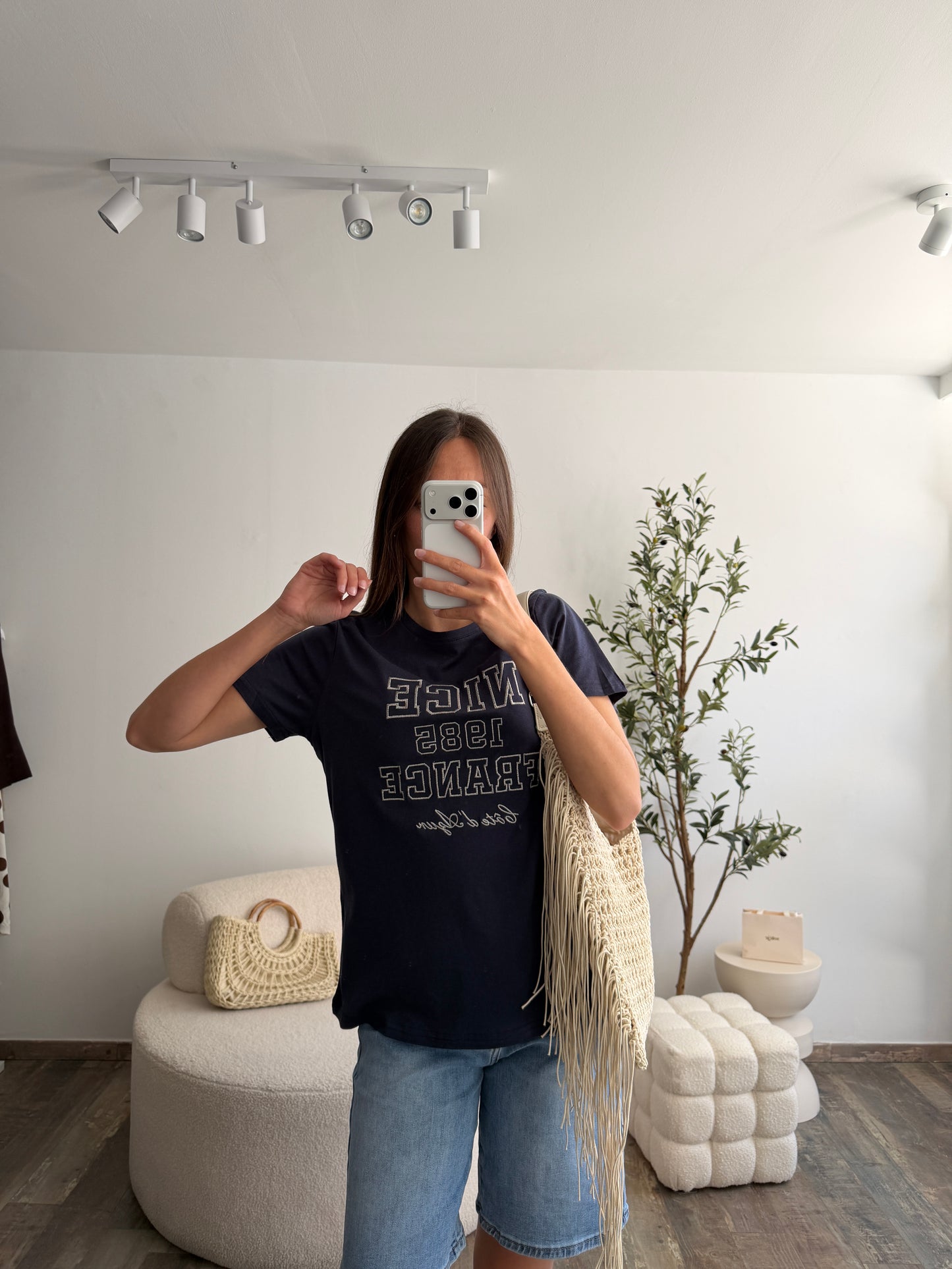 T-shirt Nice marine