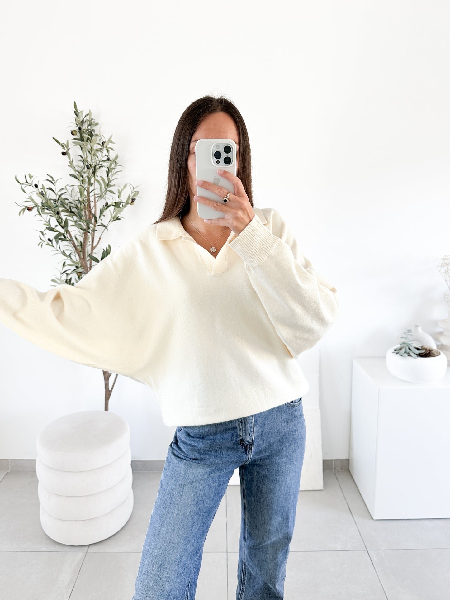 Pull Miranda beige