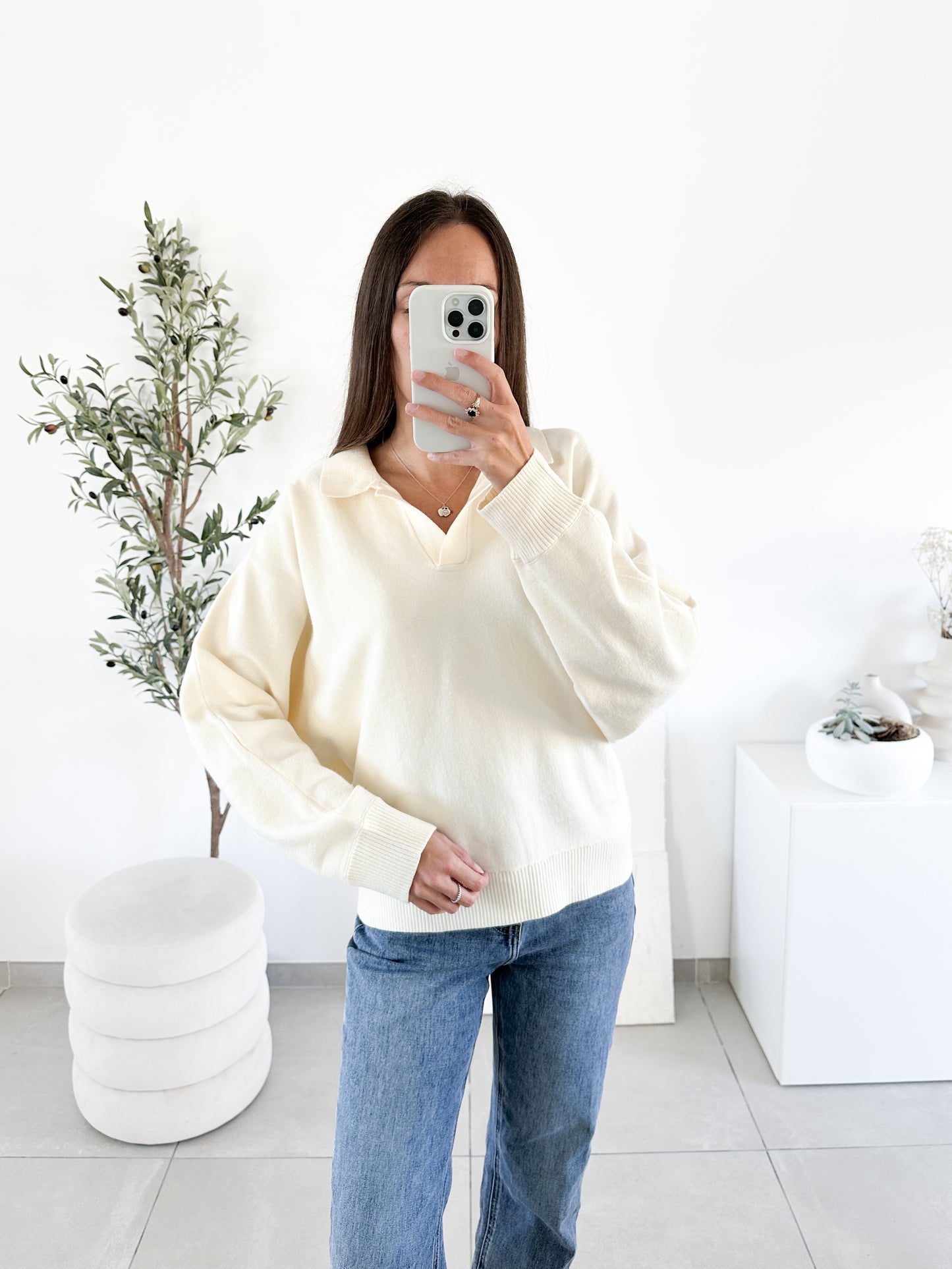 Pull Miranda beige