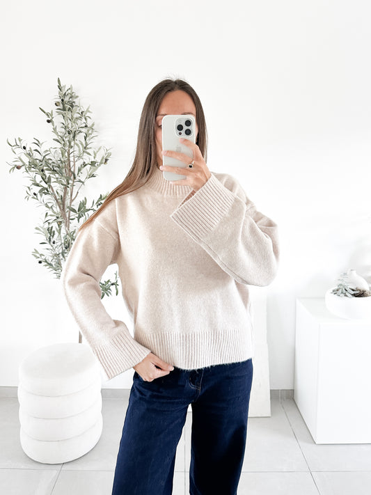 Pull Charlotte beige
