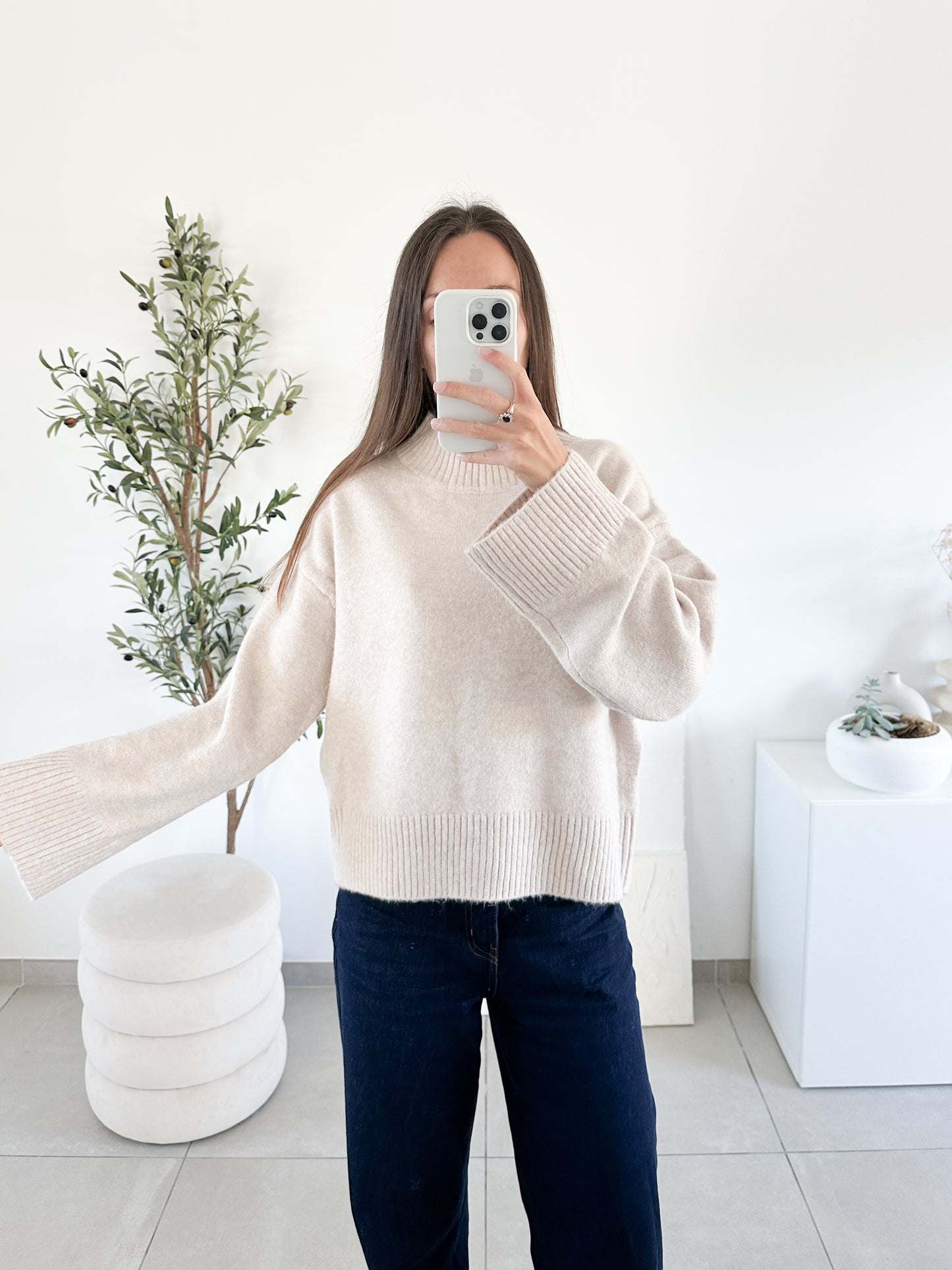 Pull Charlotte beige