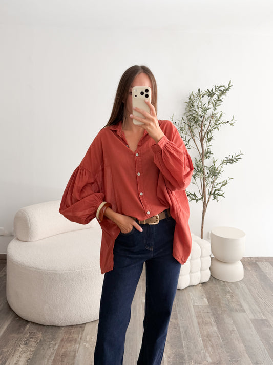 Blouse Céline orange