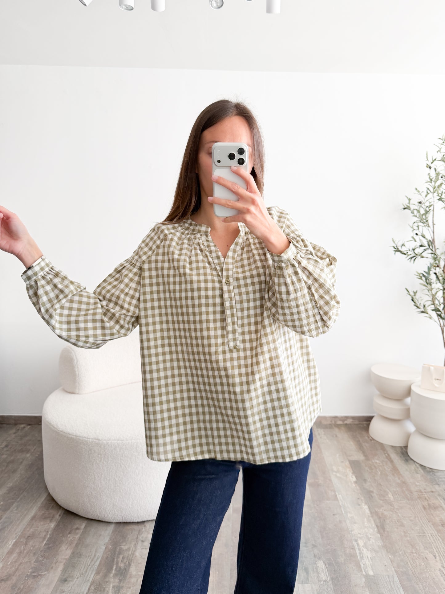Blouse Marly verte