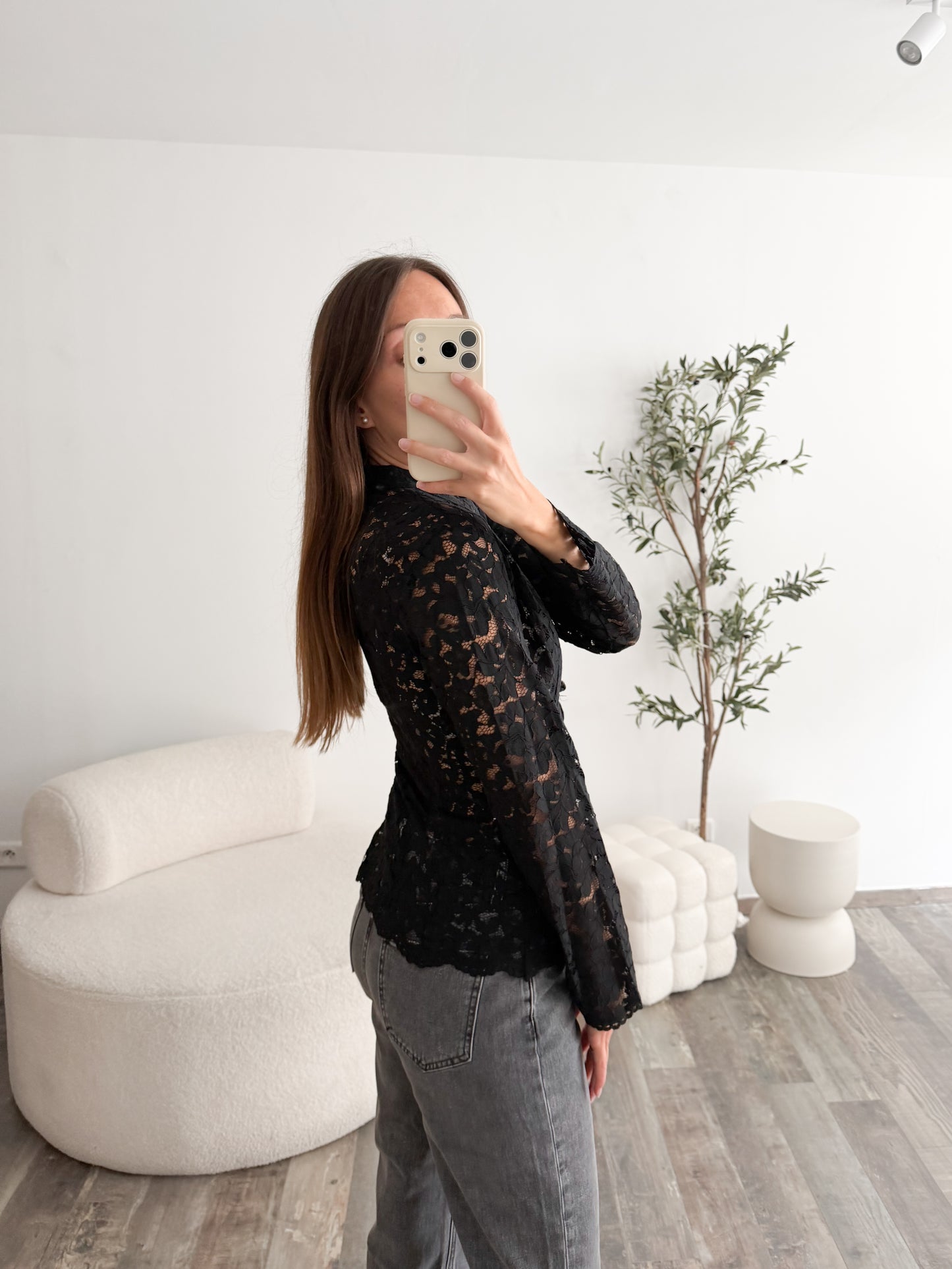 Blouse style asiatique