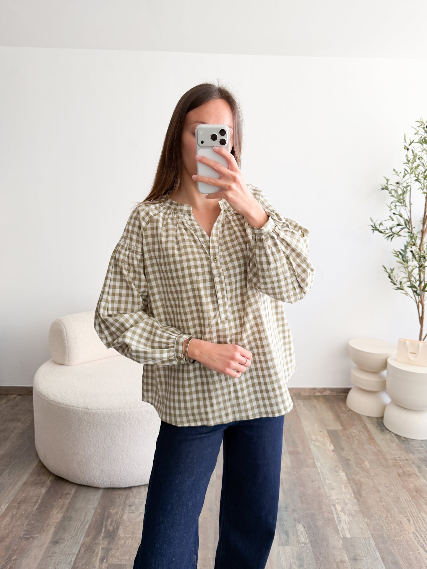 Blouse Marly verte