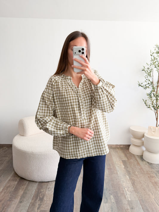 Blouse Marly verte