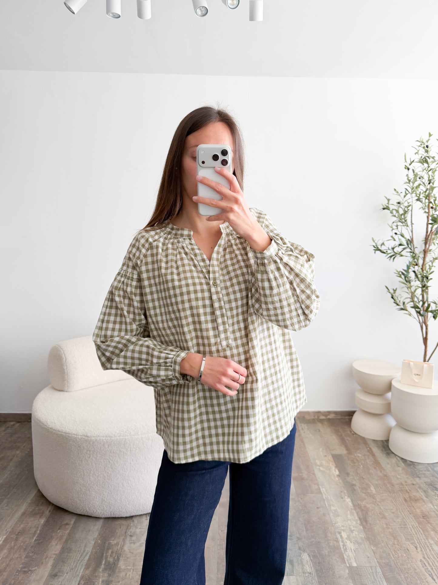 Blouse Marly verte