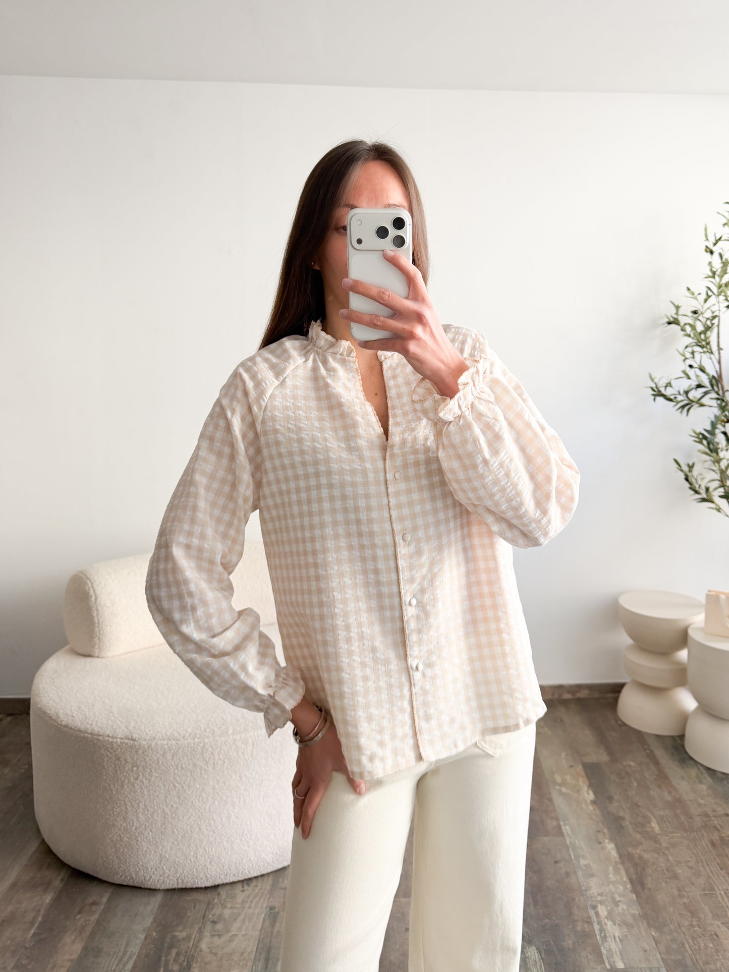 Blouse Bella beige