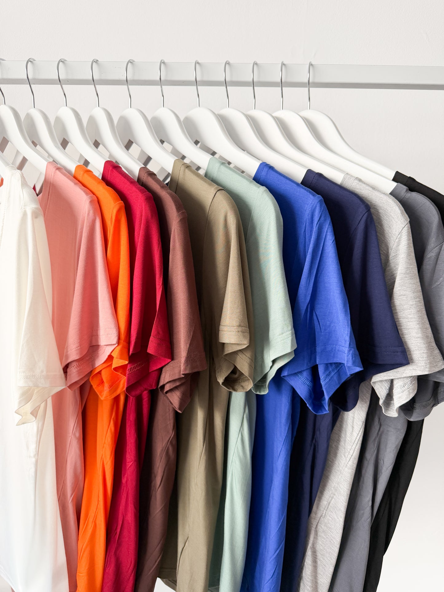 T-shirt viscose (couleur au choix)