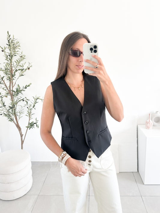 Gilet sans manche noir