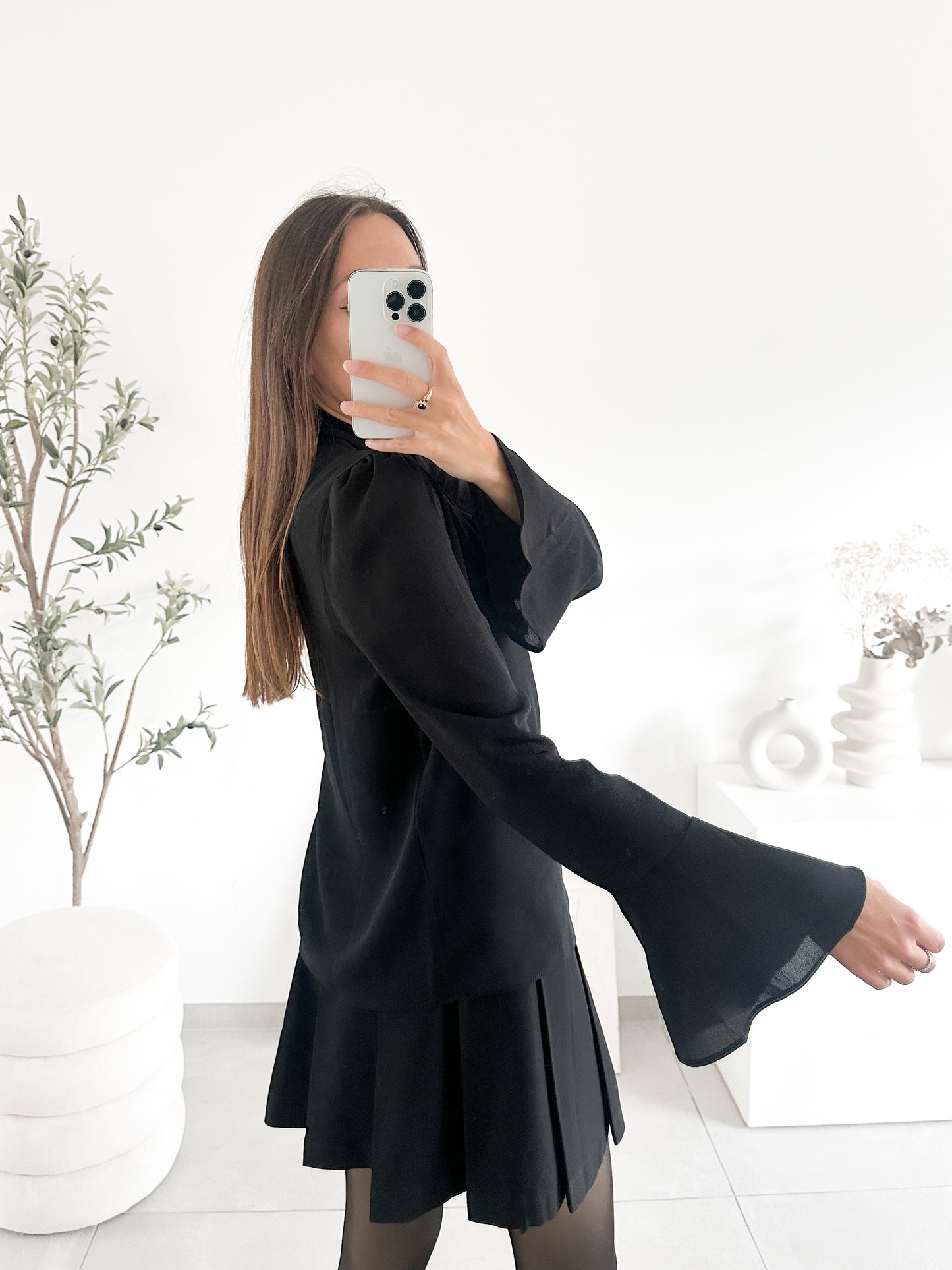 Blouse col Lavallière Naf Naf