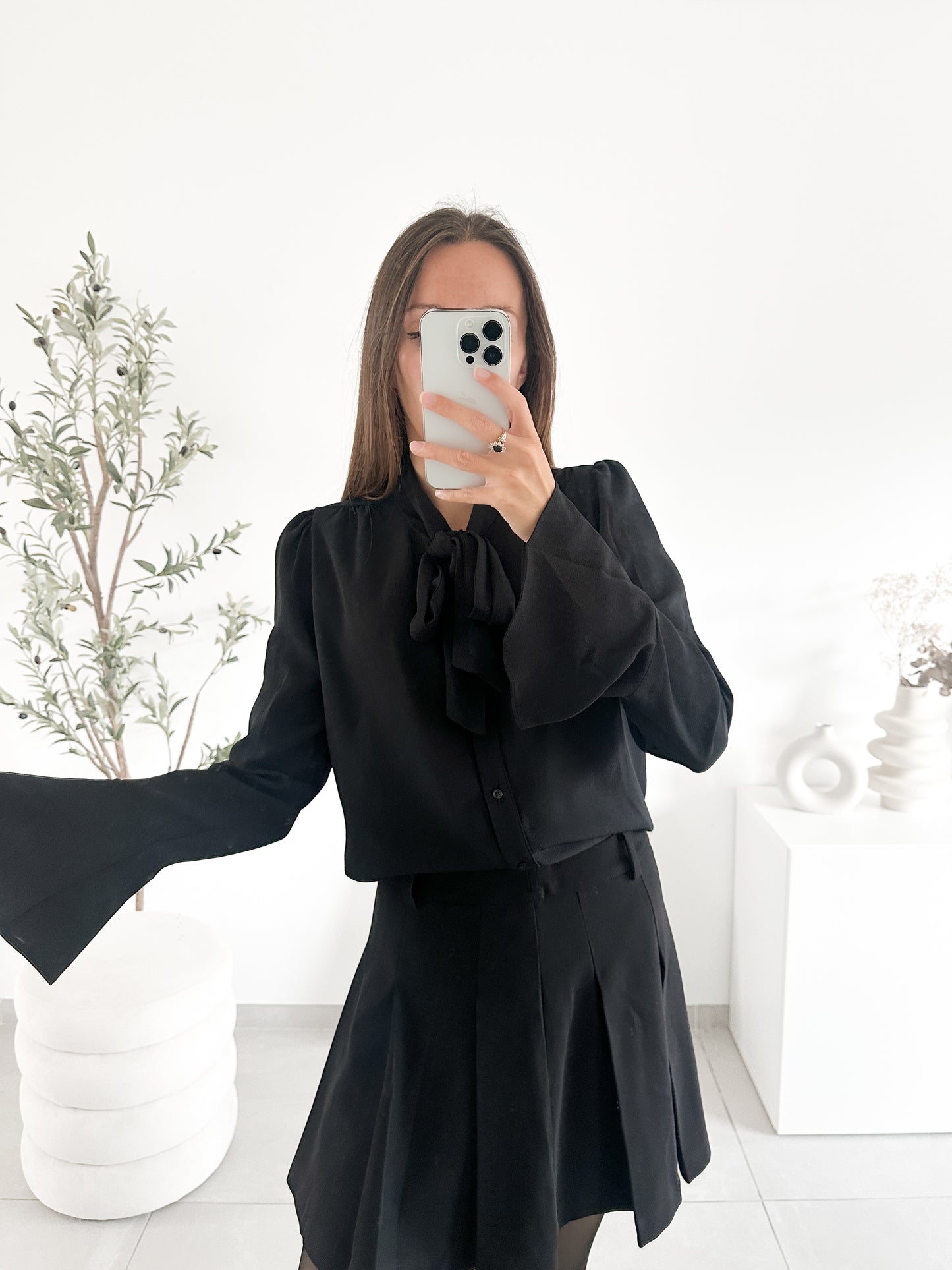 Blouse col Lavallière Naf Naf