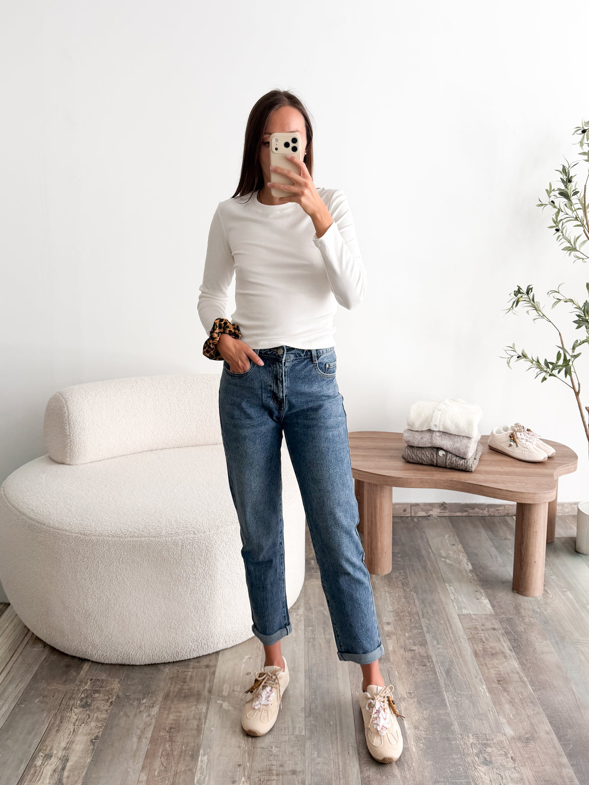 Jean slim bleu moyen