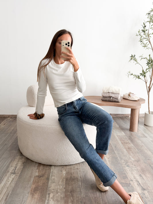 Jean slim bleu moyen