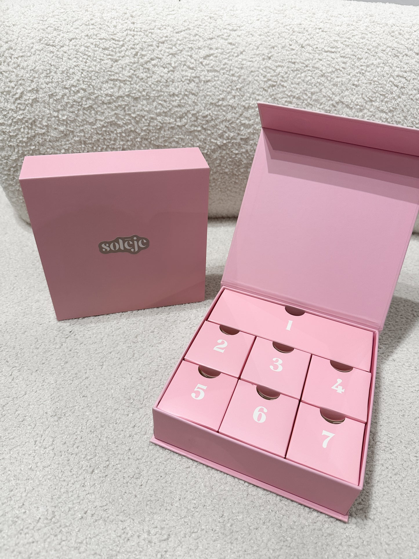 Calendrier à personnaliser 7 cases