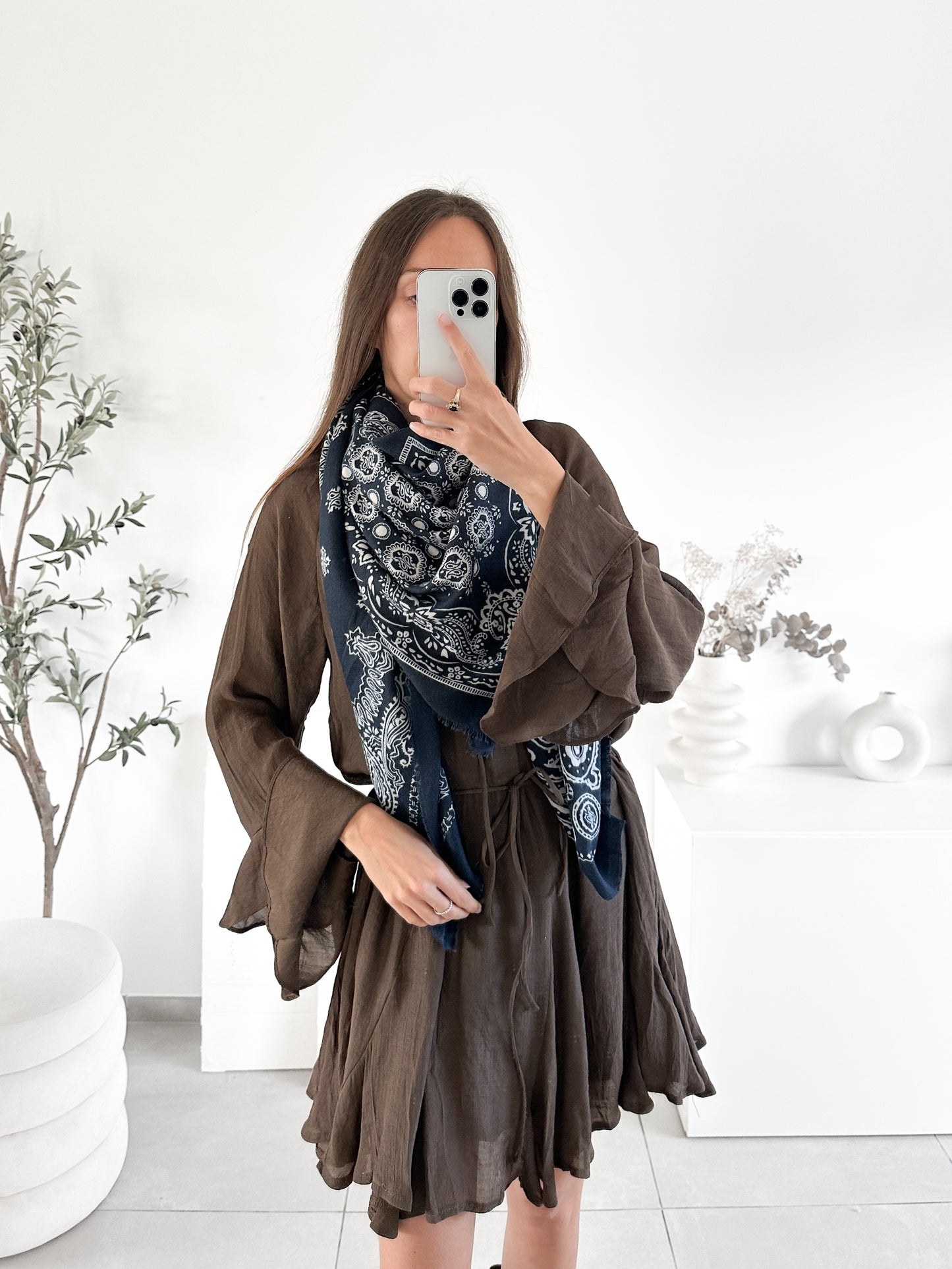 Bandana en laine (couleur au choix)