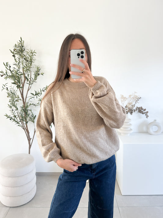 Pull Elena Beige