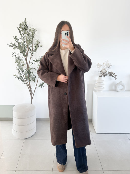 Manteau marron