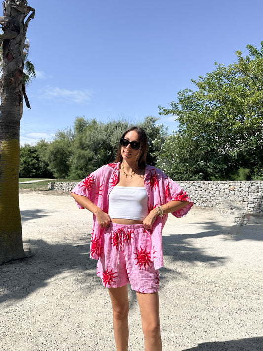 Ensemble Claire en gaze de coton