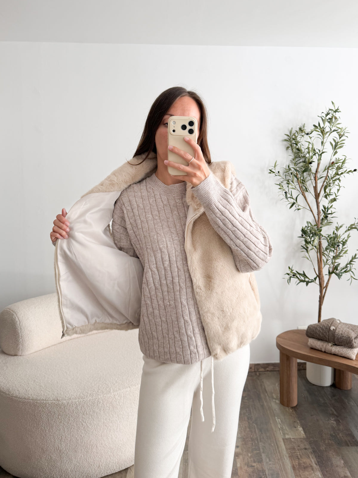 Veste Déborah beige