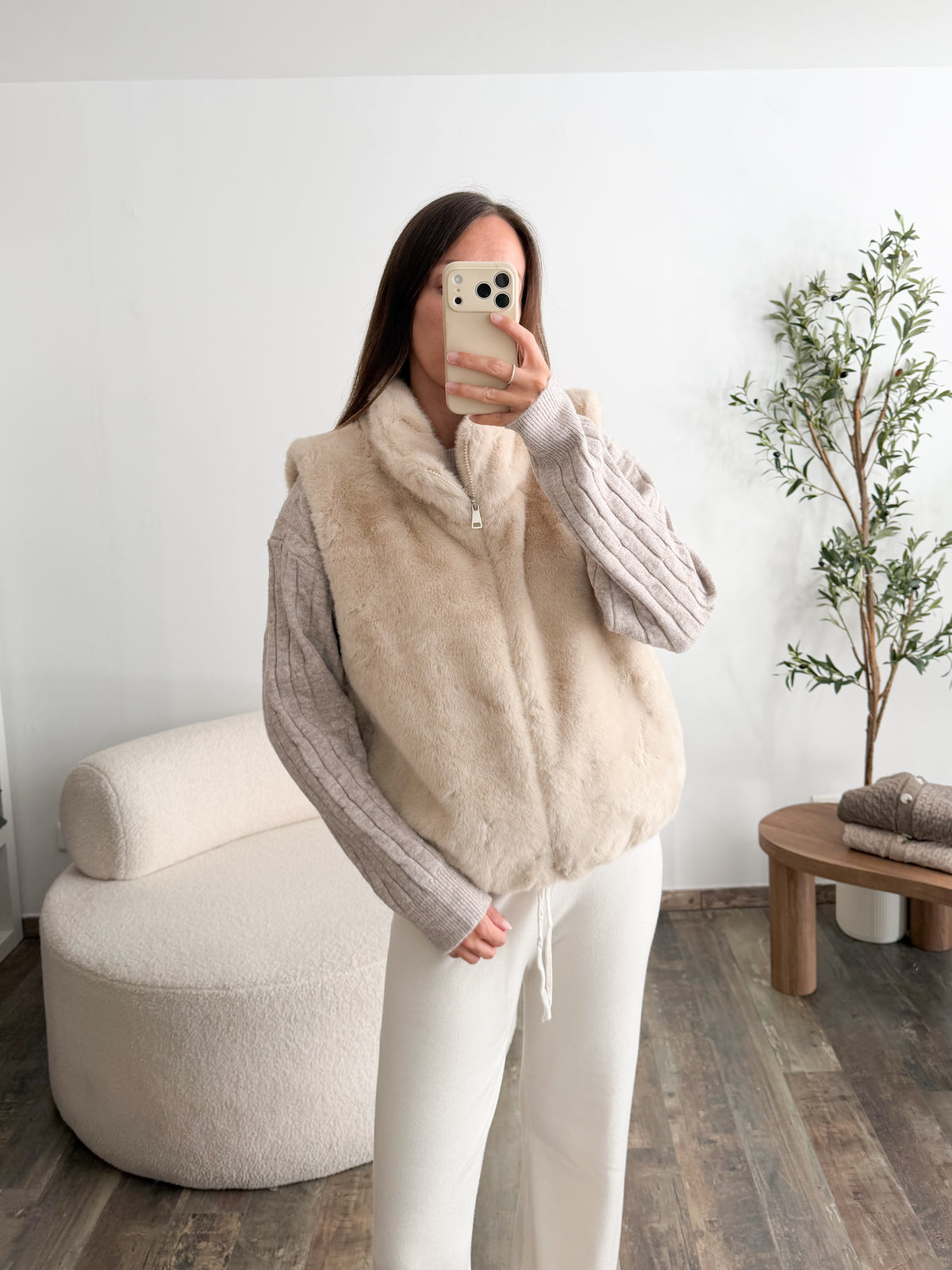 Veste Déborah beige