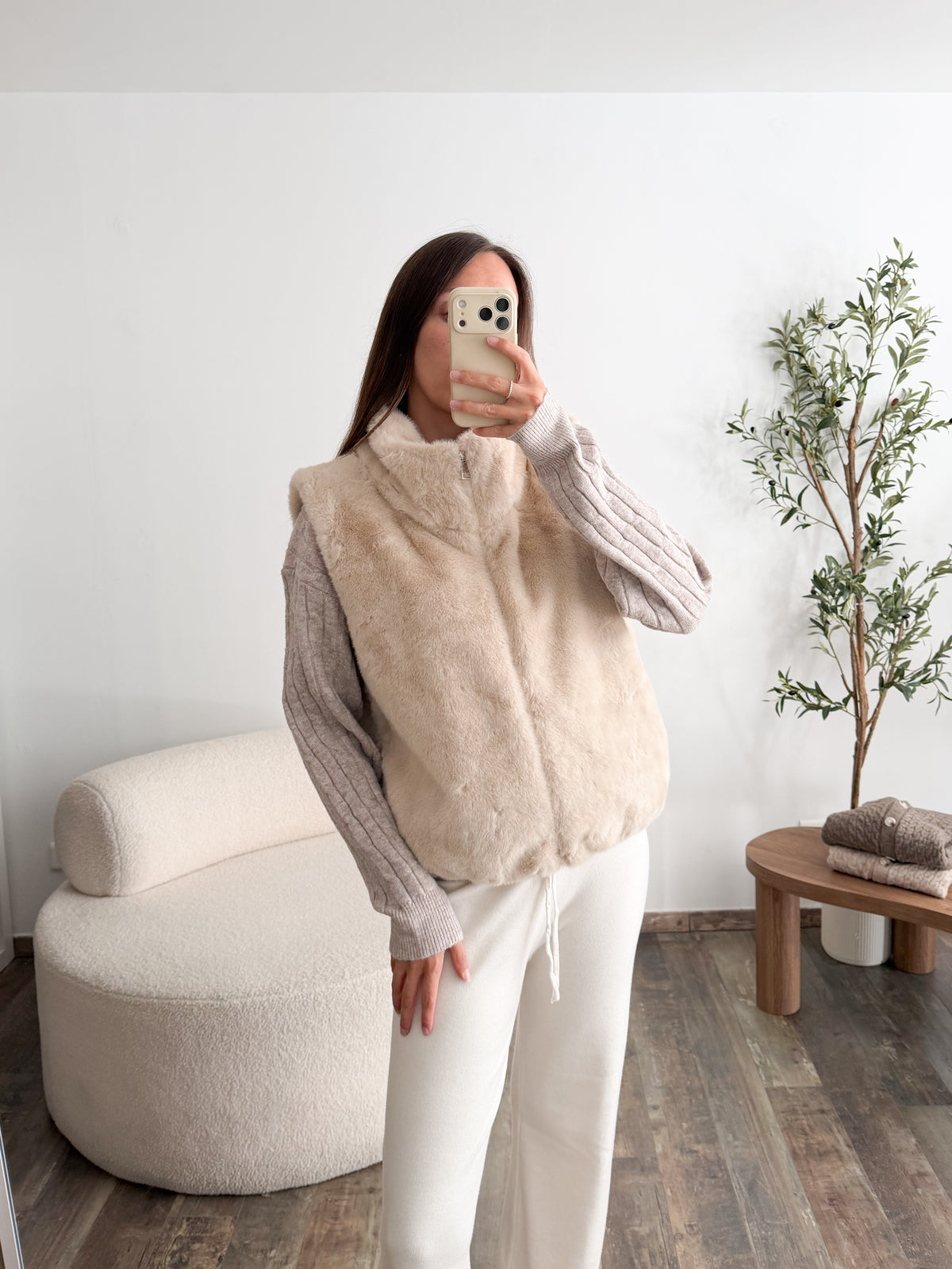 Veste Déborah beige