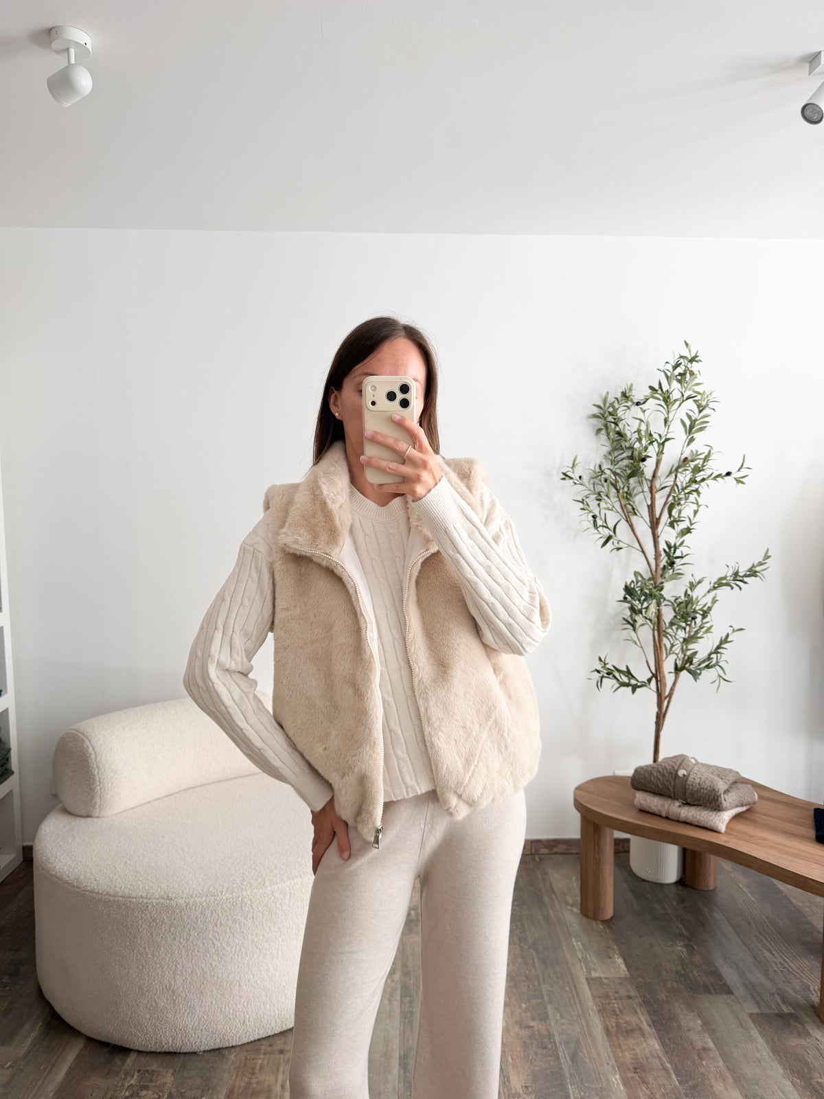 Veste Déborah beige