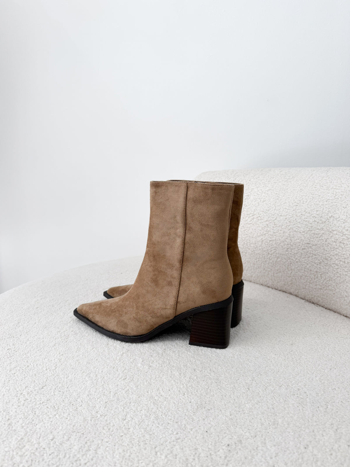 Bottines marron