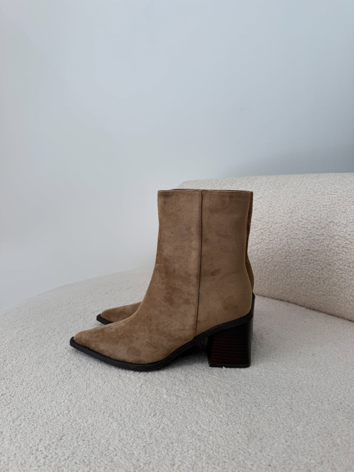 Bottines marron